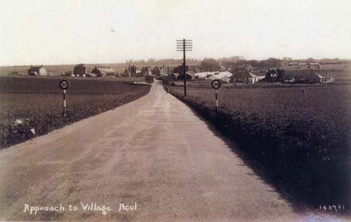 Approach from Birchington 1930